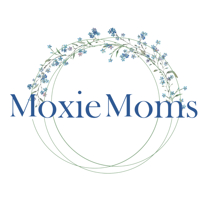 Moxie Moms Logo - Circles